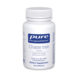 Pure Encapsulations Chaste Tree Vitex supplement bottle, 120 capsules, functional medicine Malaysia